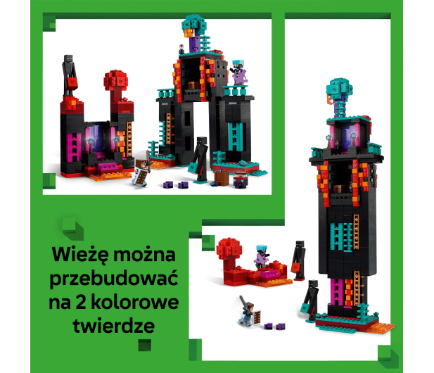 LEGO Minecraft 21279 Wieża Endermana - 1331615 - zdjęcie 5